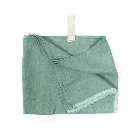 Big Linen Towel - Mint Green - Kotikauppa