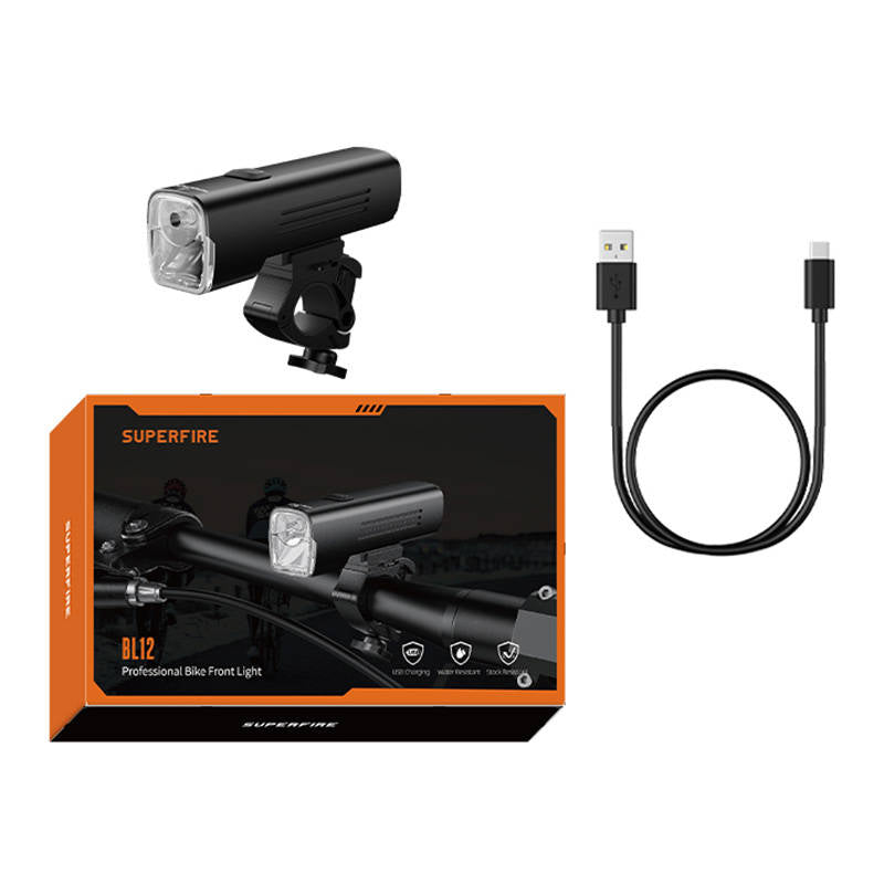Bike light Superfire BL12, 4800mAh, USB - Kotikauppa