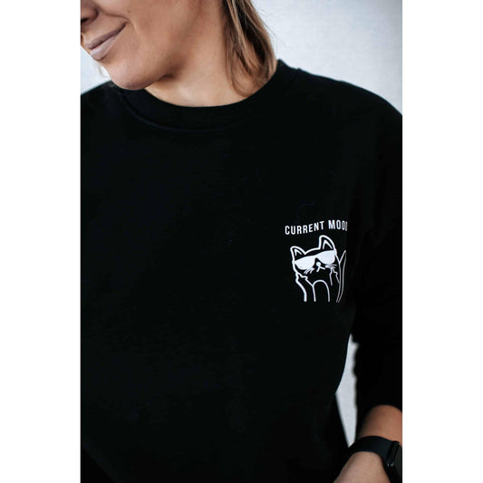 Current mood - Black sweatshirt