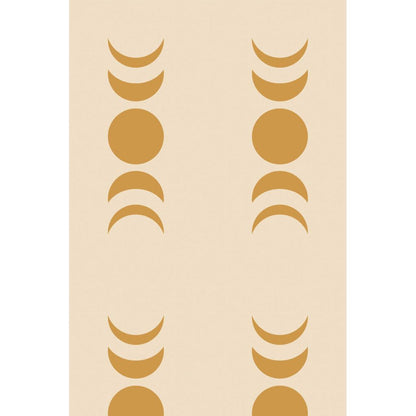 Boho minimalist moon (itseliimautuva) - Kotikauppa