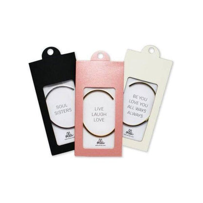 Bracelet - Live Laugh Love - Kotikauppa