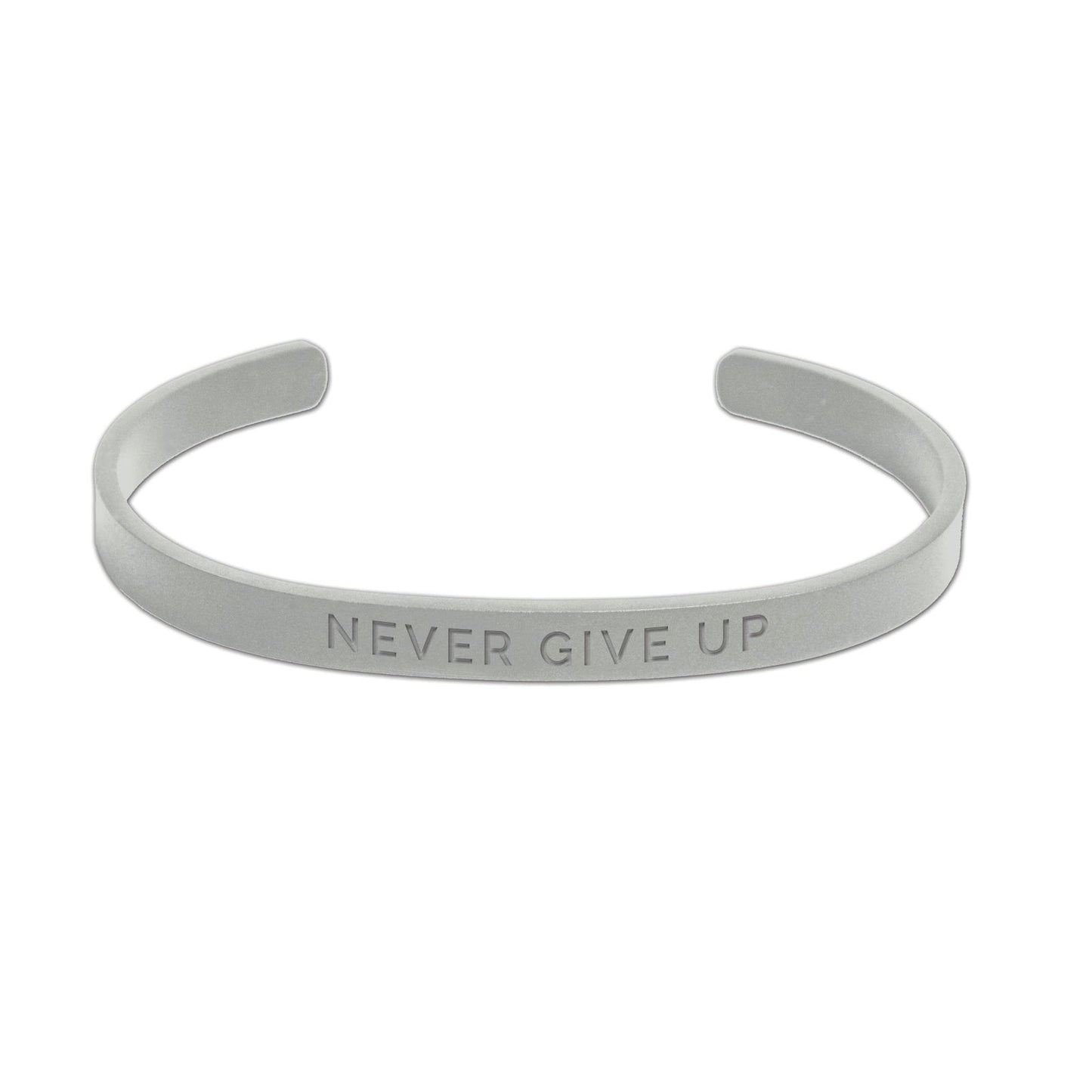 Bracelet for Him - Never Give Up - Kotikauppa