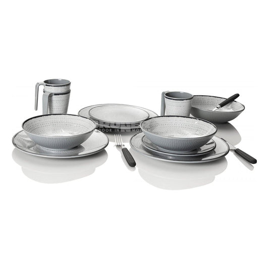 Brunner melamiiniastiasto Tivoli, liukueste, 16 osaa | 0830155N.C7X | 8022068076195 | Kotikauppa | Brunner