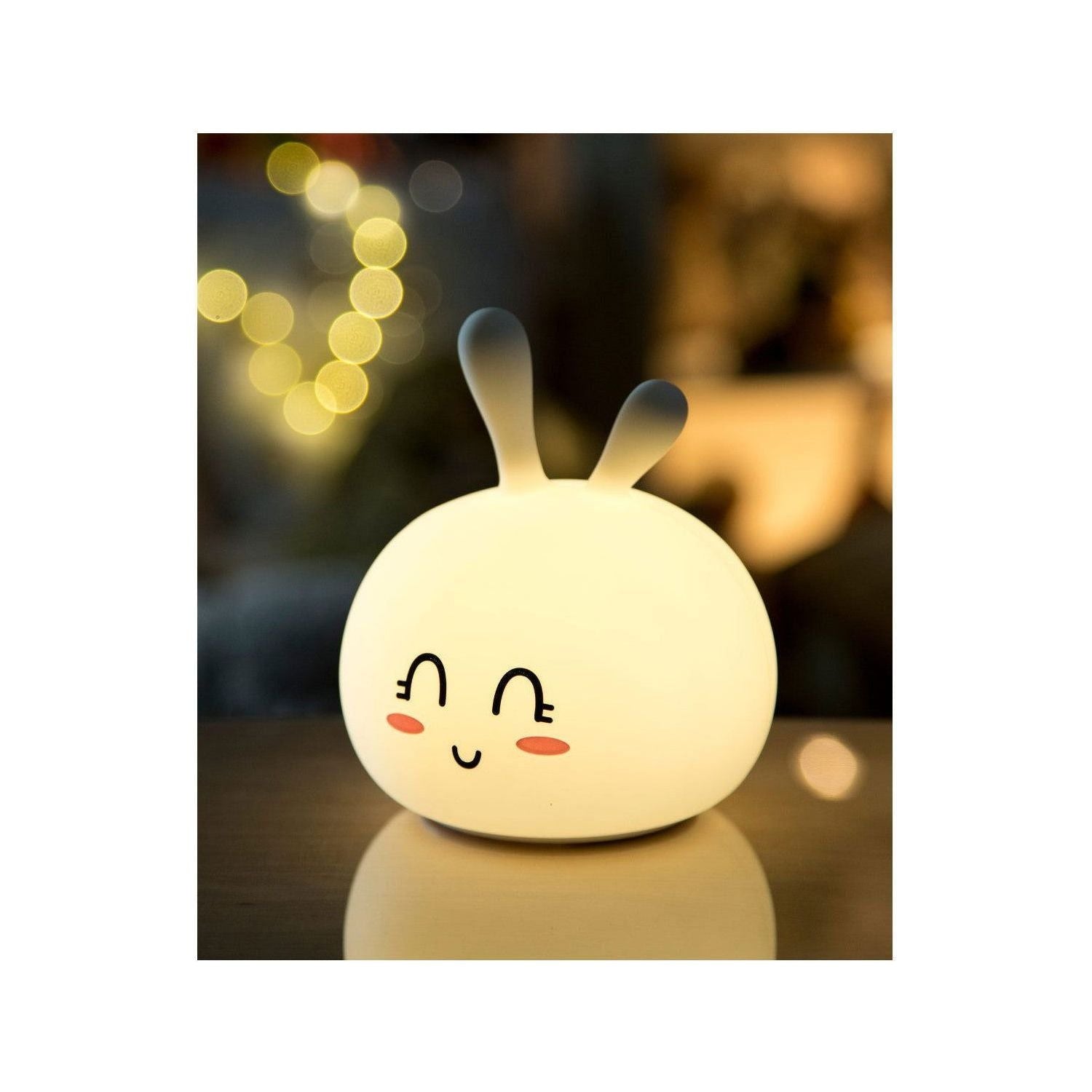 Bunny Silicone Lamp - White - Kotikauppa
