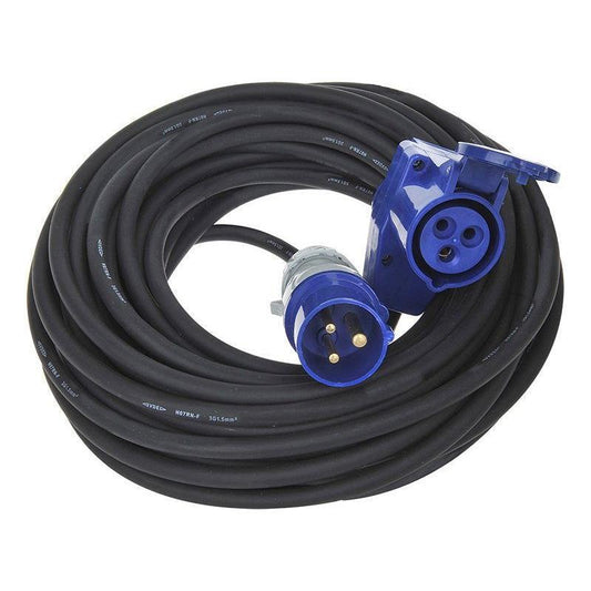 CEE-jatkojohto 10m CEE-kulmayhdistimellä + Schuko-pistokkeella 3x1,5mm² | 373542 | 8719497084647 | Kotikauppa | ProPlus