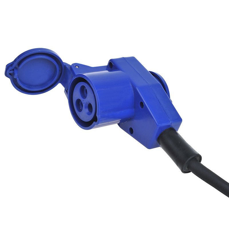 CEE-jatkojohto 20m CEE-kulmayhdistimellä + Schuko-pistokkeella 3x2,5mm² - Kotikauppa