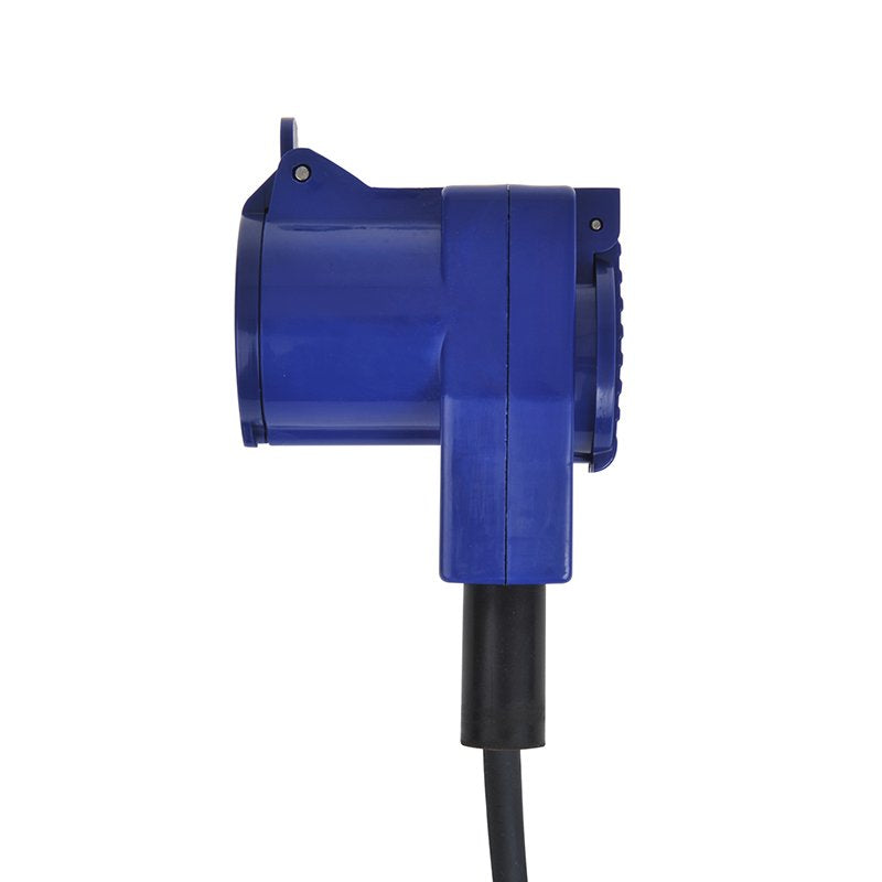 CEE-jatkojohto 20m CEE-kulmayhdistimellä + Schuko-pistokkeella 3x2,5mm² - Kotikauppa