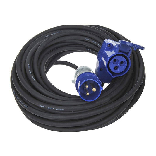 CEE-jatkojohto 25m CEE-kulmayhdistimellä + Schuko-pistokkeella 3x2,5mm² | 373544DK | 8719497088706 | Kotikauppa | ProPlus