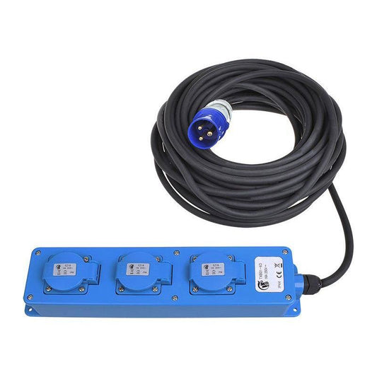 CEE 3-osainen Schuko-pistorasian jatkojohto 20m | 373554 | 8719497084708 | Kotikauppa | ProPlus