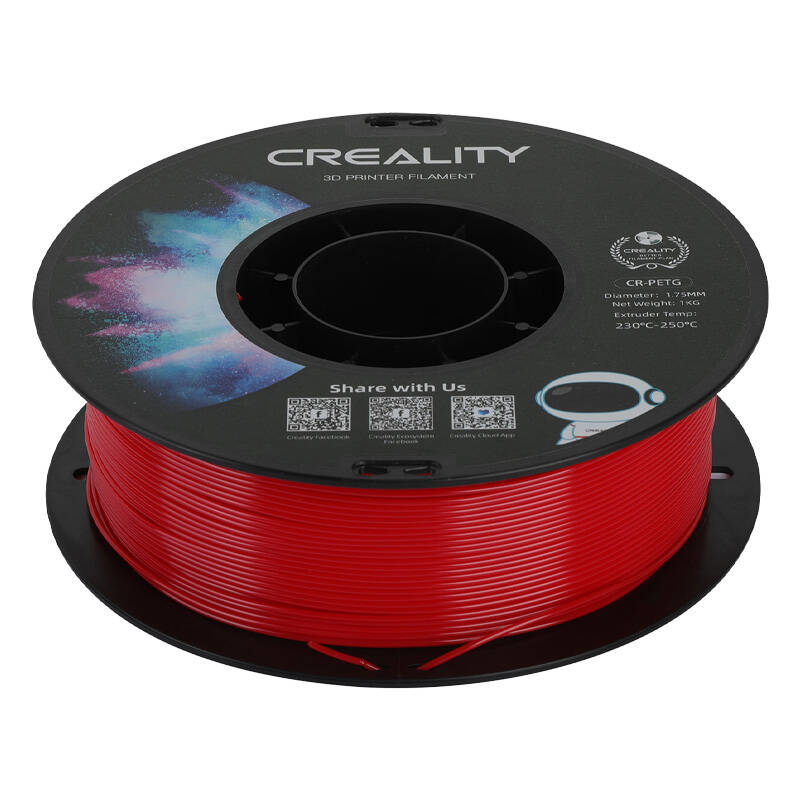 CR-PETG Filament Creality (Red) - Kotikauppa