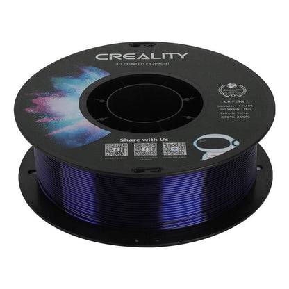 CR-PETG Filament Creality (Transparent blue) - Kotikauppa