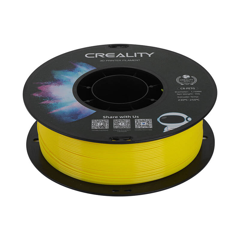 CR-PETG Filament Creality (Yellow) - Kotikauppa