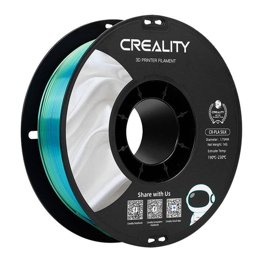 CR-Silk PLA Filament Creality (Blue-green) - Kotikauppa