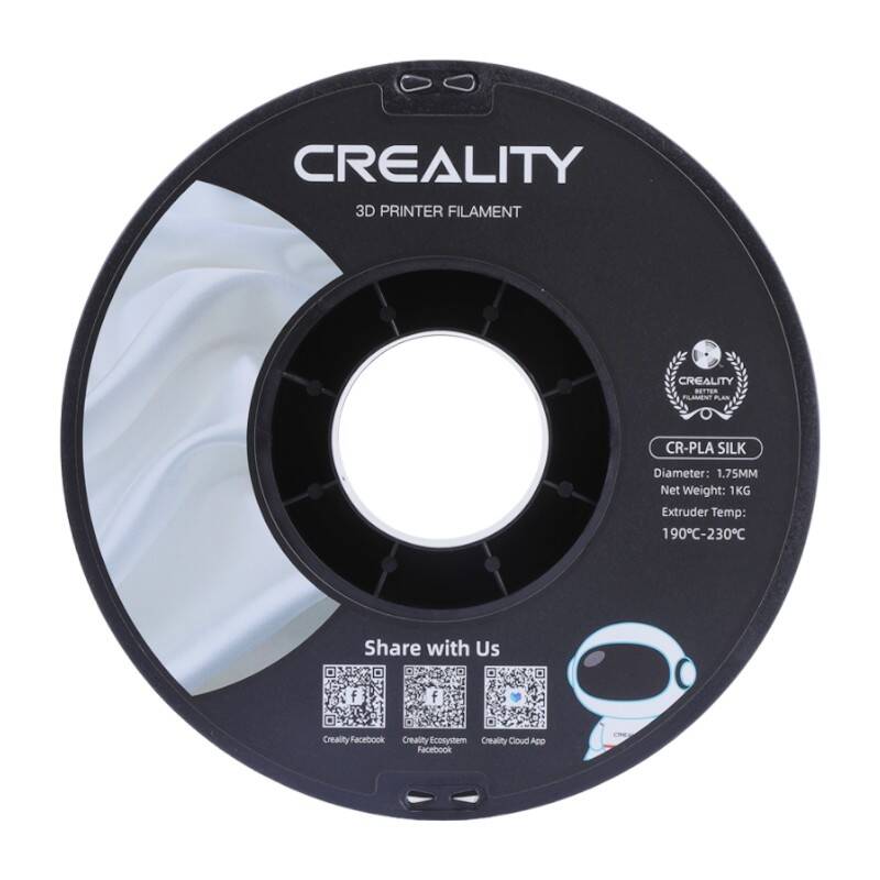 CR-Silk PLA Filament Creality (Blue) - Kotikauppa