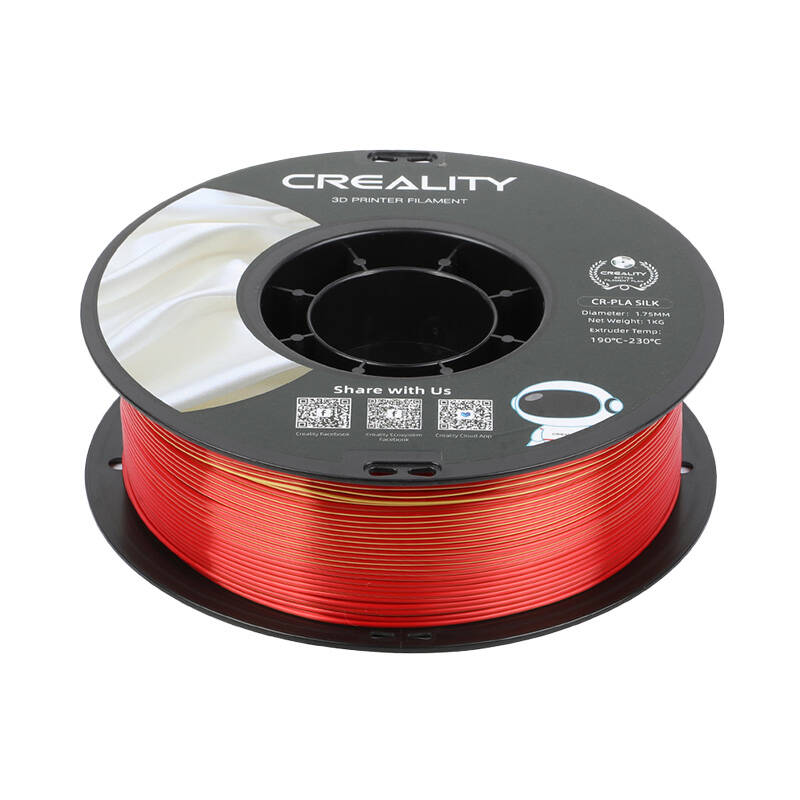 CR-Silk PLA Filament Creality (Golden-red) - Kotikauppa