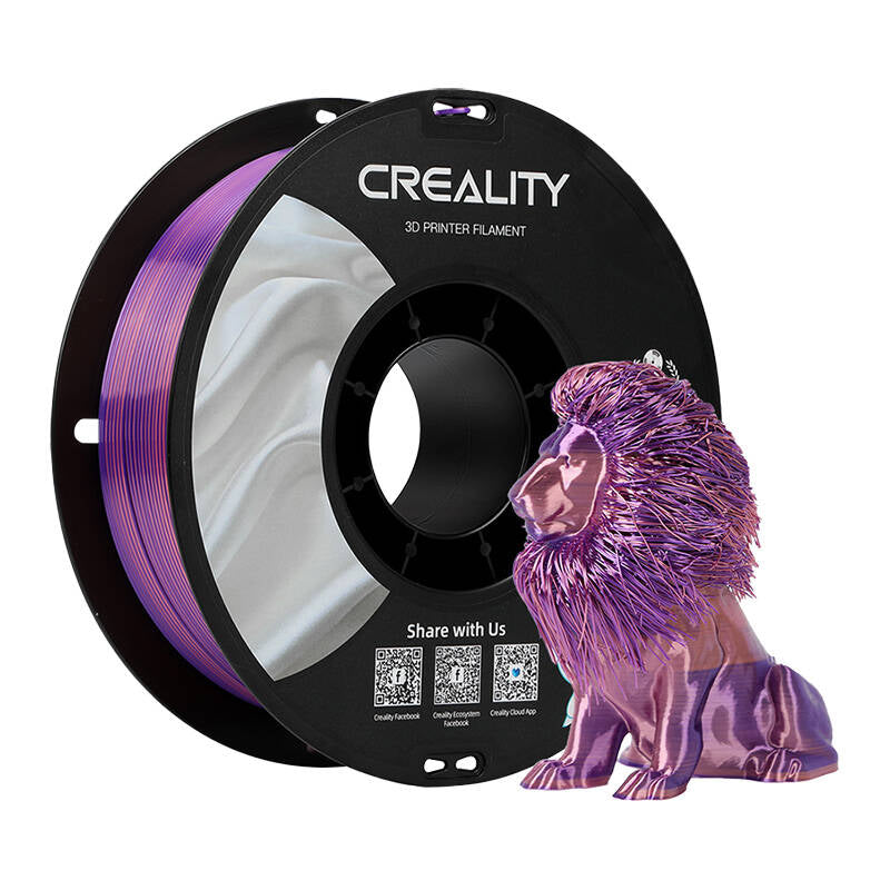 CR-Silk PLA Filament Creality (Pink-purple) - Kotikauppa