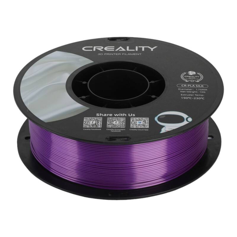 CR-Silk PLA Filament Creality (Purple) - Kotikauppa