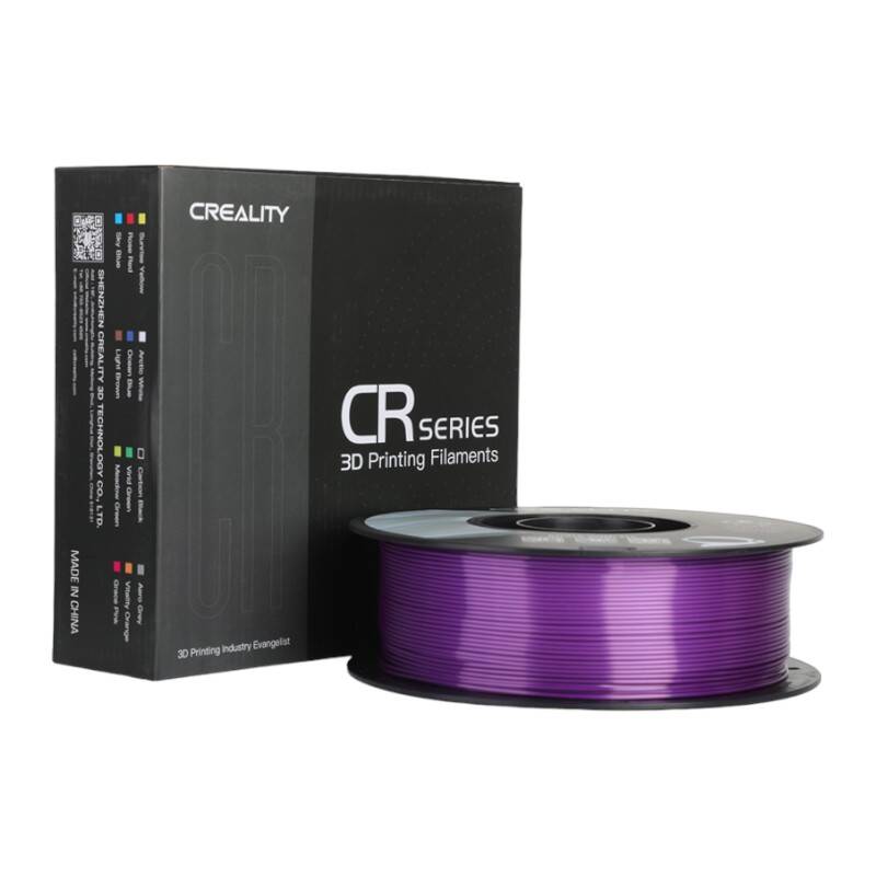 CR-Silk PLA Filament Creality (Purple) - Kotikauppa