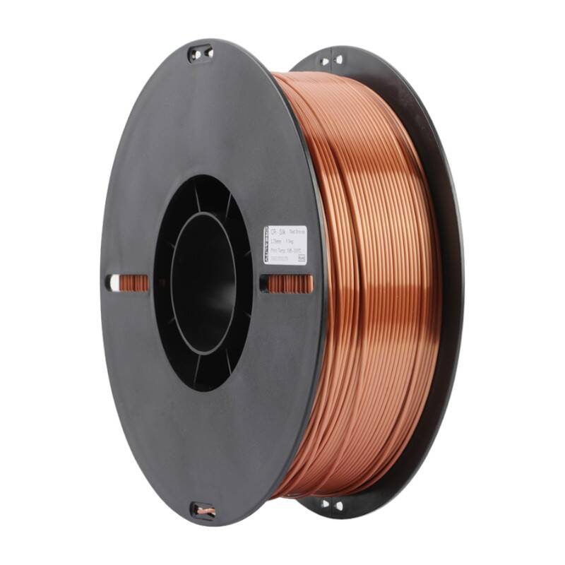 CR-Silk PLA Filament Creality (Red Copper) - Kotikauppa
