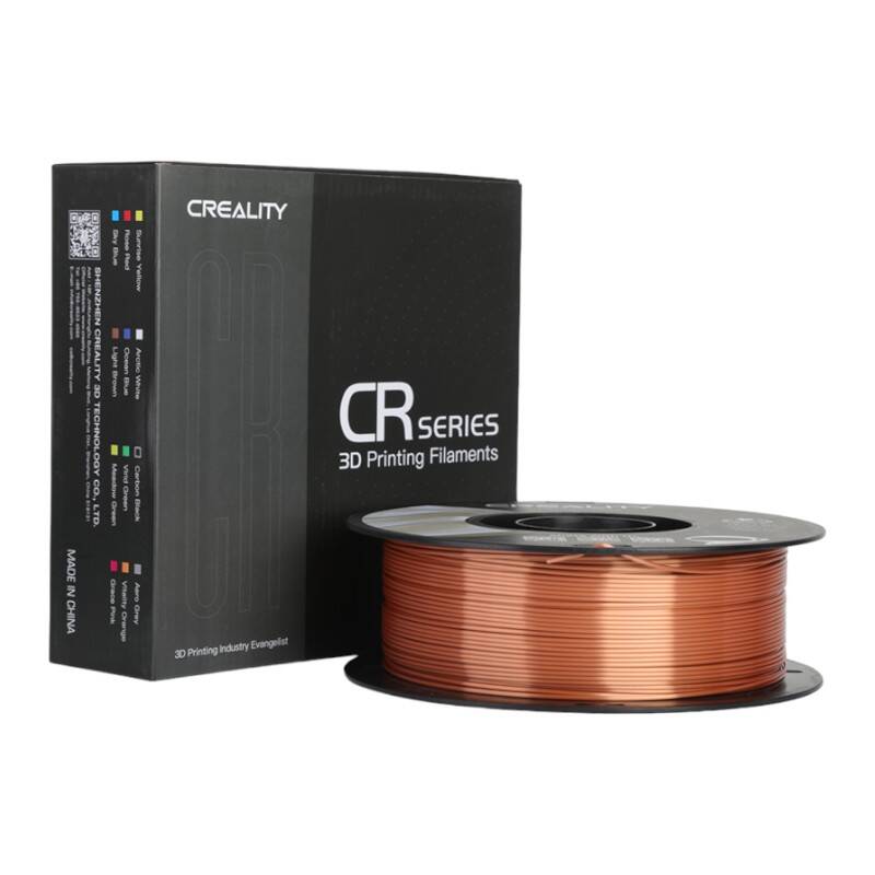 CR-Silk PLA Filament Creality (Red Copper) - Kotikauppa