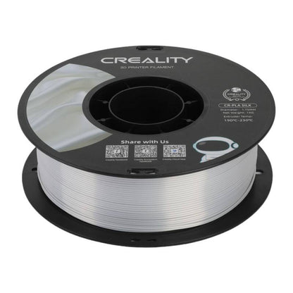 CR-Silk PLA Filament Creallity (Silver) - Kotikauppa