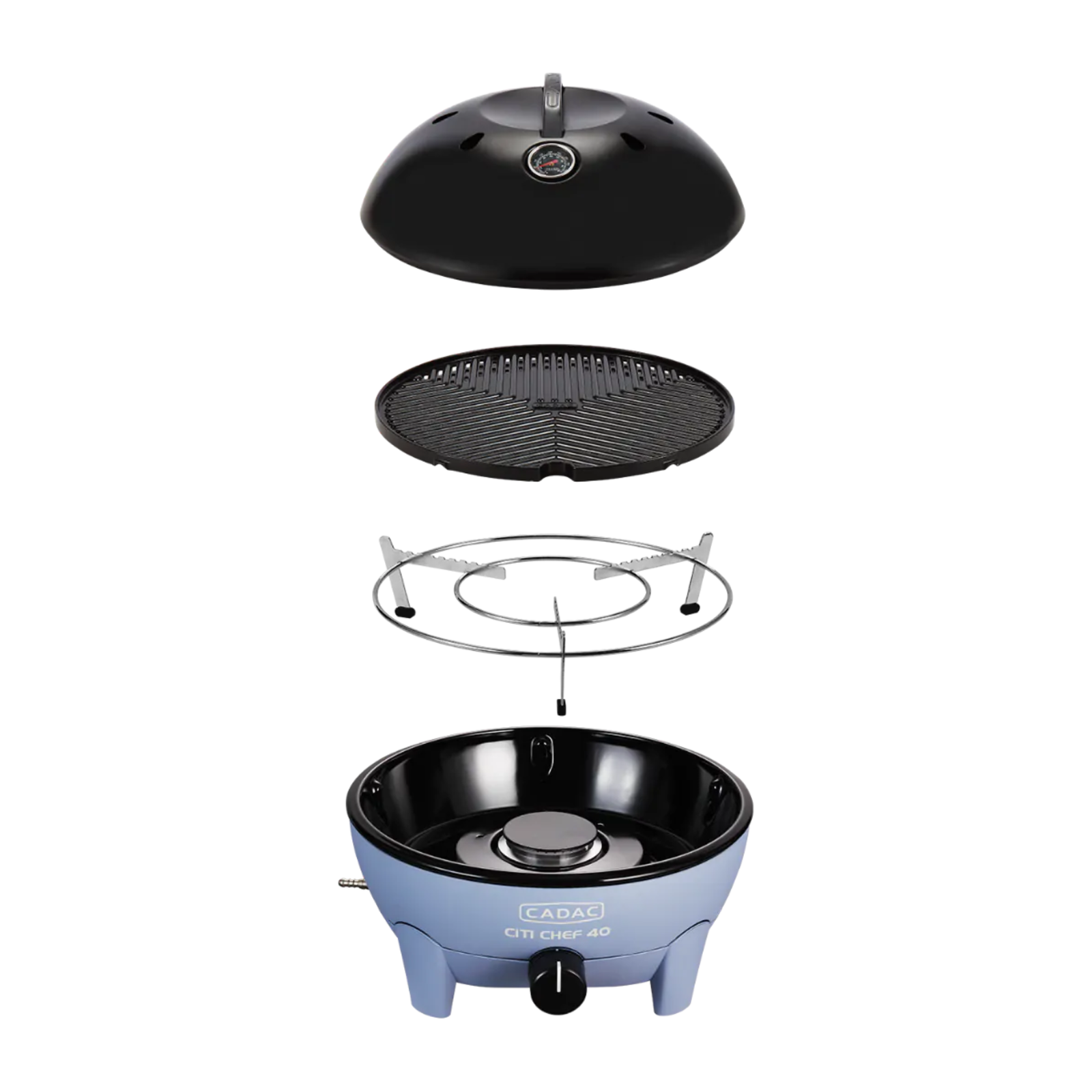 Cadac kaasugrilli Citi Chef 40 30mbar, sininen - Kotikauppa