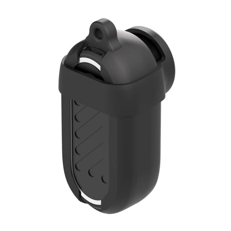 Camera Silicone Case Puluz with Lens Cover for Insta360 GO 3 Black - Kotikauppa