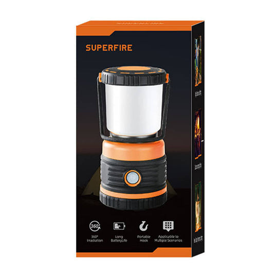 Camping lamp Superfire T39, 12W, 850lm - Kotikauppa