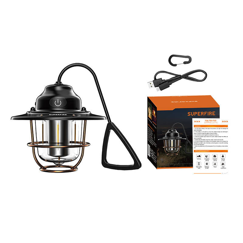 Camping lamp Superfire T57 - Kotikauppa