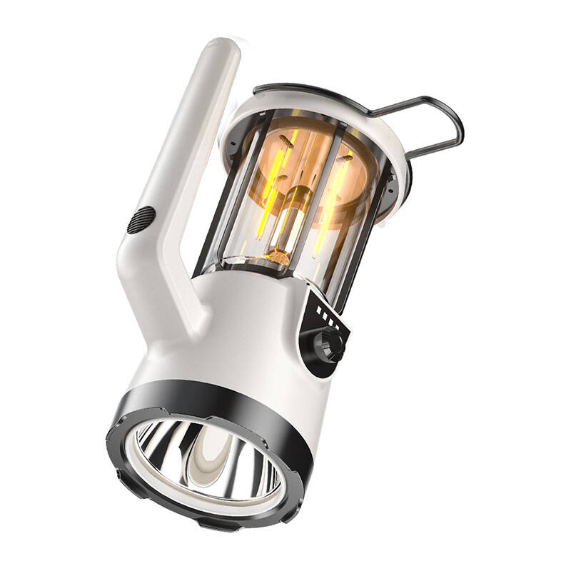 Camping light with searchlight Superfire M61, USB-C - Kotikauppa