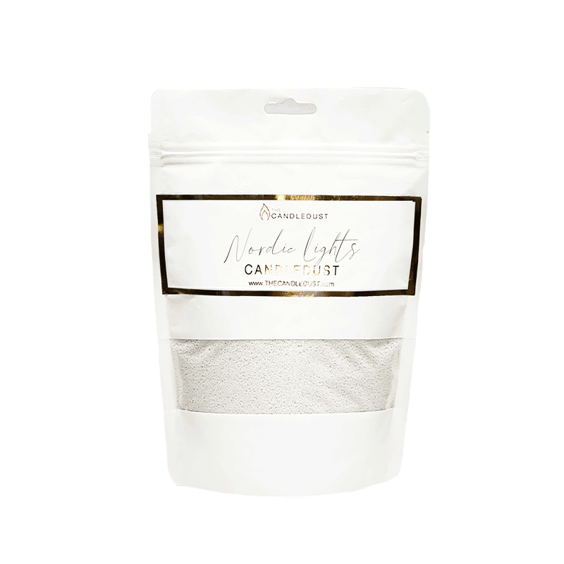 Candledust tuoksukynttilä täyttöpakkaus + 2 sydäntä (Nordic Lights 330g) - Kotikauppa
