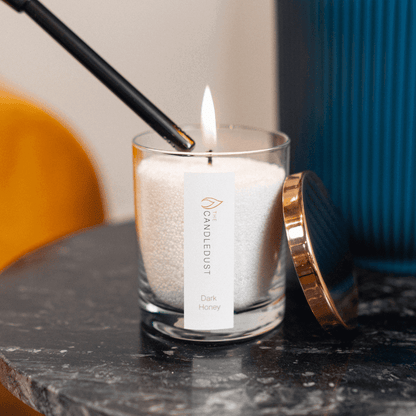 Candledust tuoksukynttilä täyttöpakkaus + 2 sydäntä (Nordic Lights 330g) - Kotikauppa