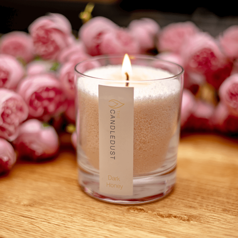 Candledust tuoksukynttilä täyttöpakkaus + 2 sydäntä (Nordic Lights 330g) - Kotikauppa