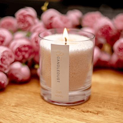 Candledust tuoksukynttilä täyttöpakkaus + 2 sydäntä (Nordic Lights 330g) - Kotikauppa