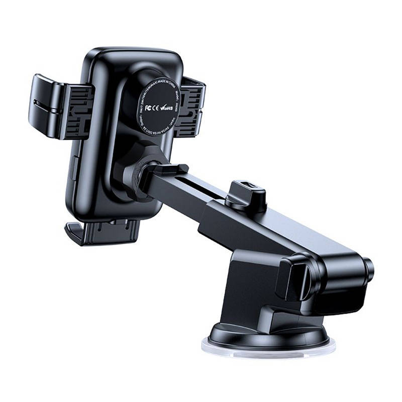 Car Dashboard Holder Joyroom JR-ZS246 with Qi Inductive Charger (Black) - Kotikauppa