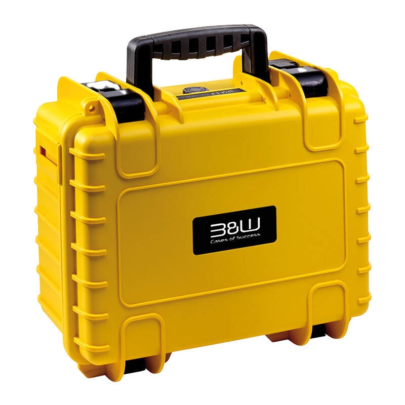 Case B&W type 3000 for DJI Air 3 (yellow) - Kotikauppa