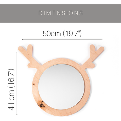 Children's Wall Mirror (4 Different Shapes) - Kotikauppa