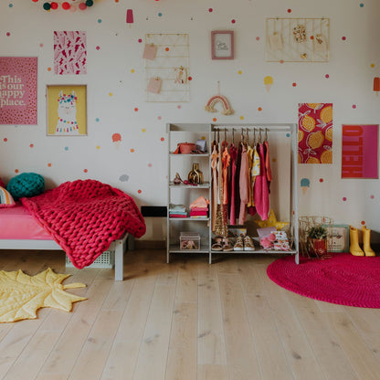 Clothing Rack with Shelves for Toddlers - Kotikauppa