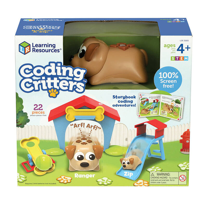 Coding Critters Ranger & Zip Learning Resources LER LER 3080 - Kotikauppa
