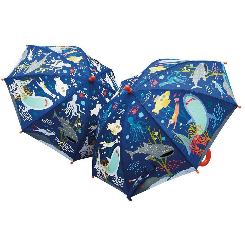 Color Changing Umbrella - Underwater World - Kotikauppa