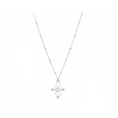 Morning Star Necklace - Silver