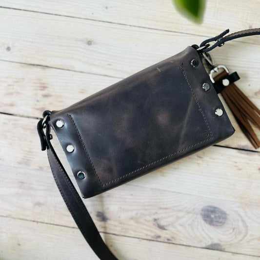Crossbody nahkalaukku KOKUKA (useita eri värejä) *pieni koko* - Kotikauppa