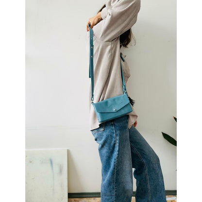 Crossbody nahkalaukku KOKUKA (useita eri värejä) *pieni koko* - Kotikauppa