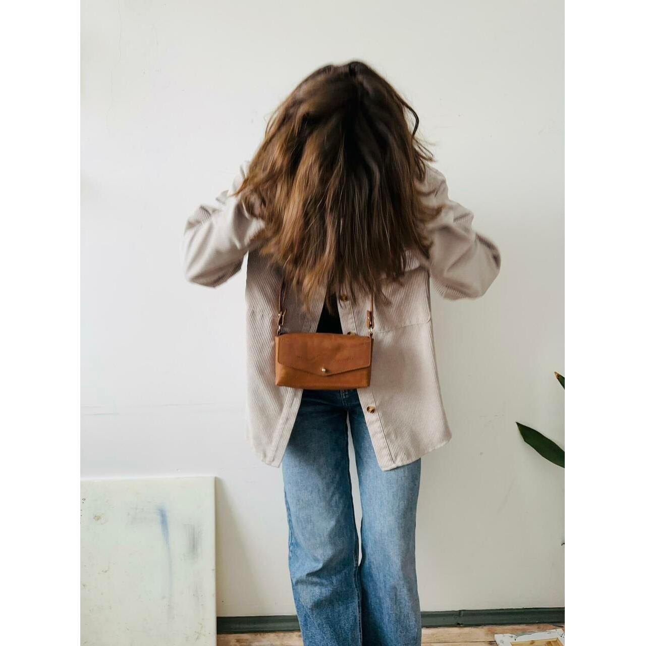 Crossbody nahkalaukku KOKUKA (useita eri värejä) *pieni koko* - Kotikauppa