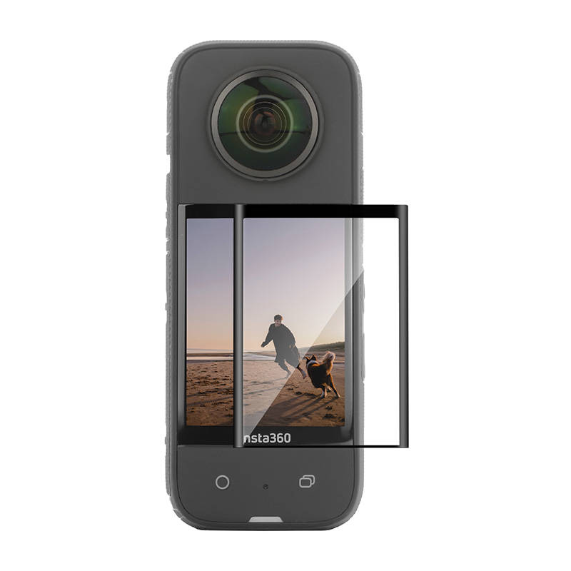 Curved Screen Tempered Film Sunnylife for Insta360 X3 - Kotikauppa