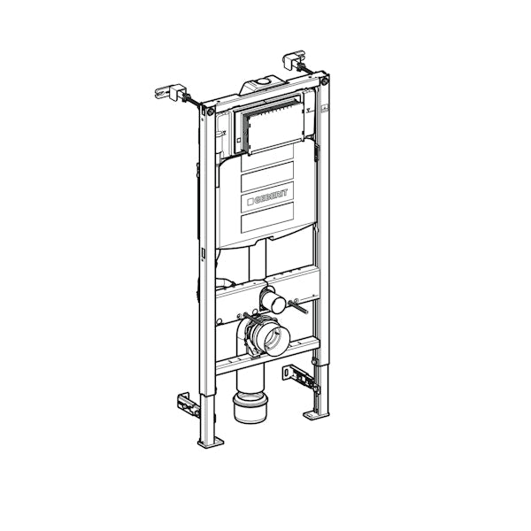 ASENNUSTELINE GEBERIT DUOFIX SIGMA KORKEA 112cm