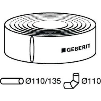 LÄPIVIENTIERISTE GEBERIT 110/135 15m