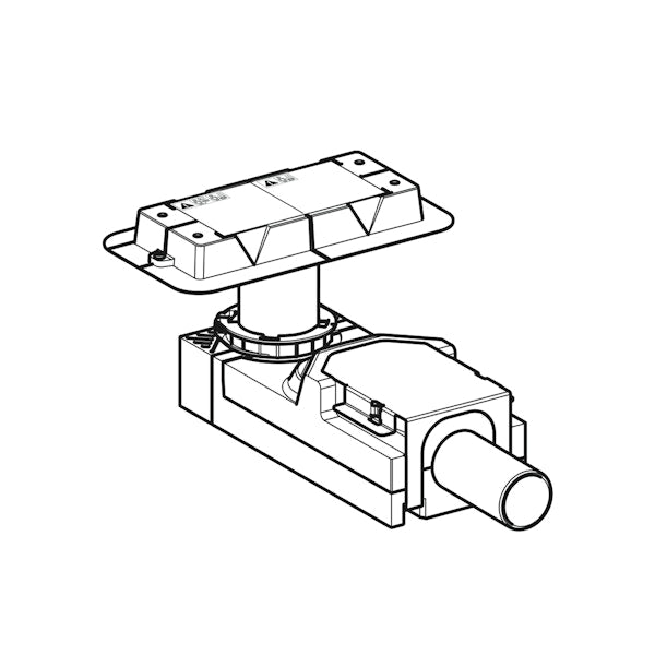 LATTIAKAIVO GEBERIT VAAKA DN50 CLEANLINE