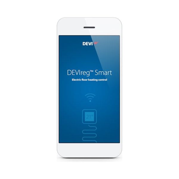 YHDISTELMÄTERMOSTAATTI DEVIREG SMART POLAR WHITE