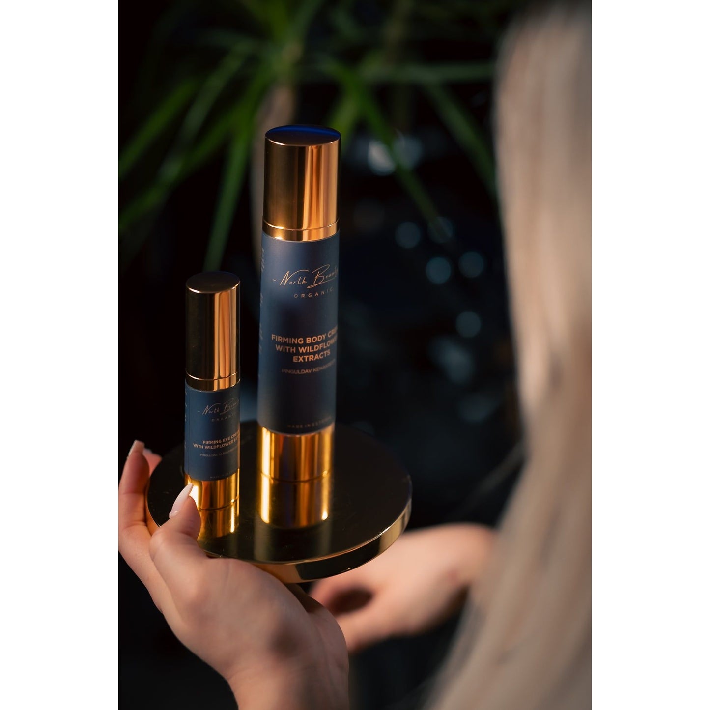 Firming Eye Cream with Hyaluronic Acid and Flower Extracts, 15ml